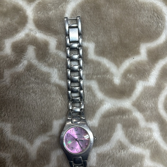 Ladies Fossil Watch pearl - Picture 5 of 5